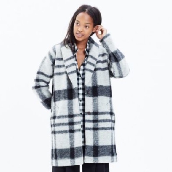 Madewell Jackets & Blazers - Madewell Plaid Florence Coat